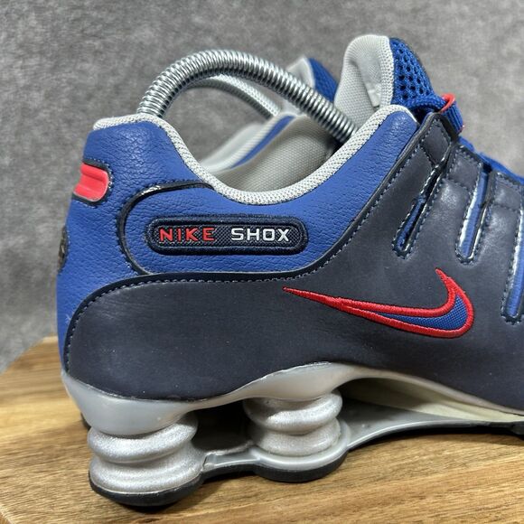 Nike Shox NZ 501524-401 Men’s Size 8 Varsity Royal Blue Obsidian Athletic Shoes main image 11